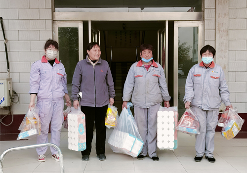 國際勞動?jì)D女節(jié)｜河南豐博天瑞水泥有限公司為女職工發(fā)放節(jié)日福利