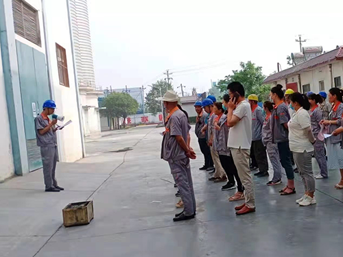 河南豐博天瑞水泥有限公司開展“安全生產(chǎn)月”